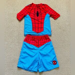 Disneystore Spider Man Swim Set